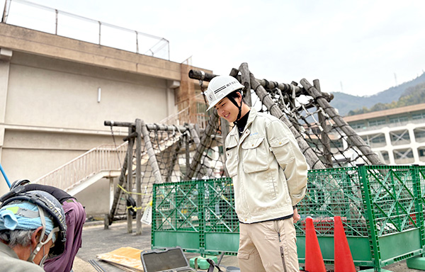 改修工事現場写真