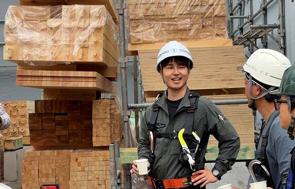 改修工事現場写真